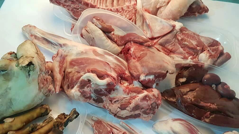 مرغ و گوشت گرم تورتک